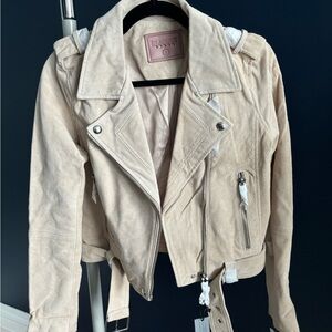 NWT Blank NYC leather jacket